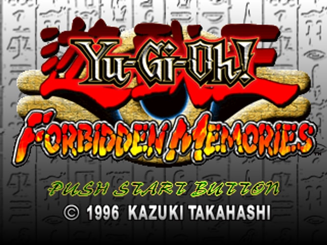 Yu-Gi-Oh Forbidden Memories - Playstation