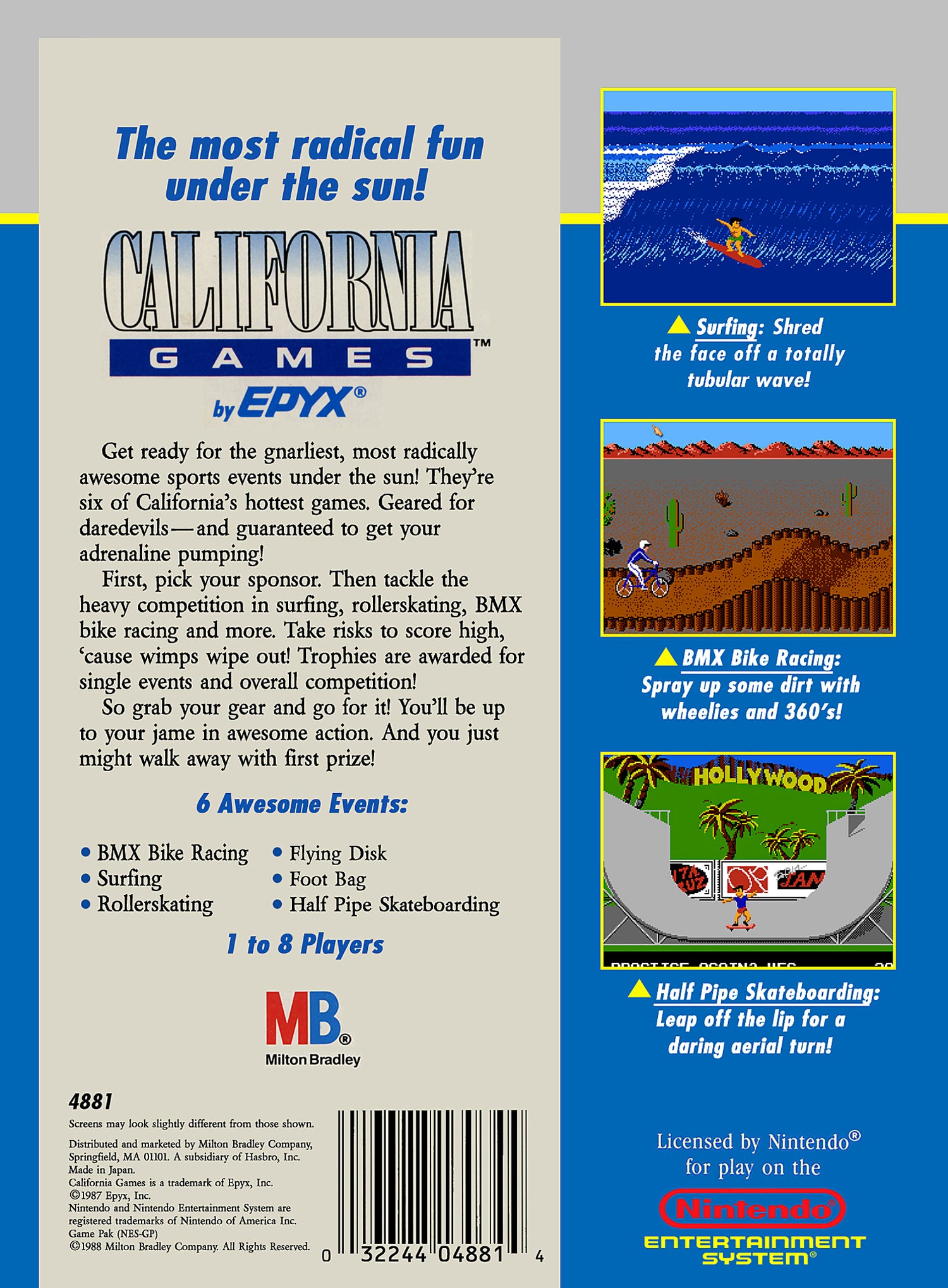 California Games - NES