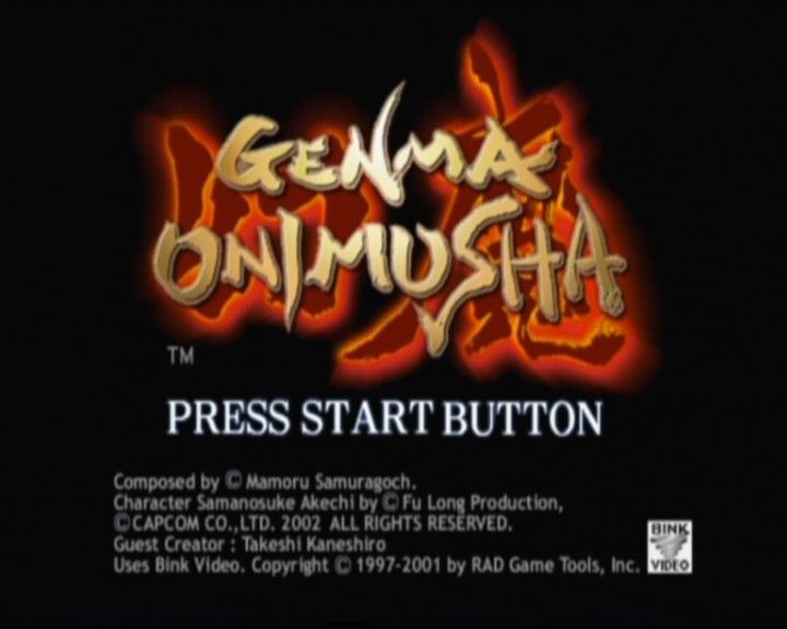 Genma Onimusha-Xbox