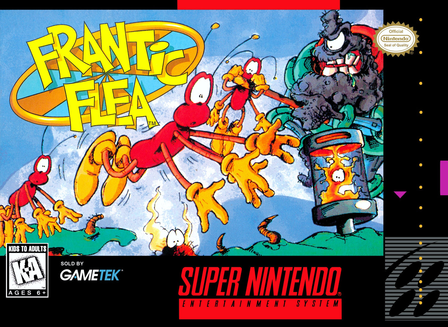 Frantic Flea - Super Nintendo