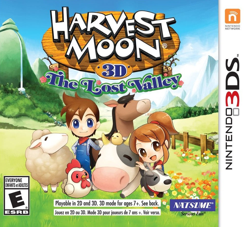 Harvest Moon 3D: The Lost Valley - Nintendo 3DS
