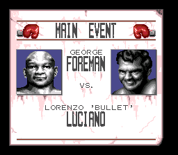 George Foreman's KO Boxing - Super Nintendo