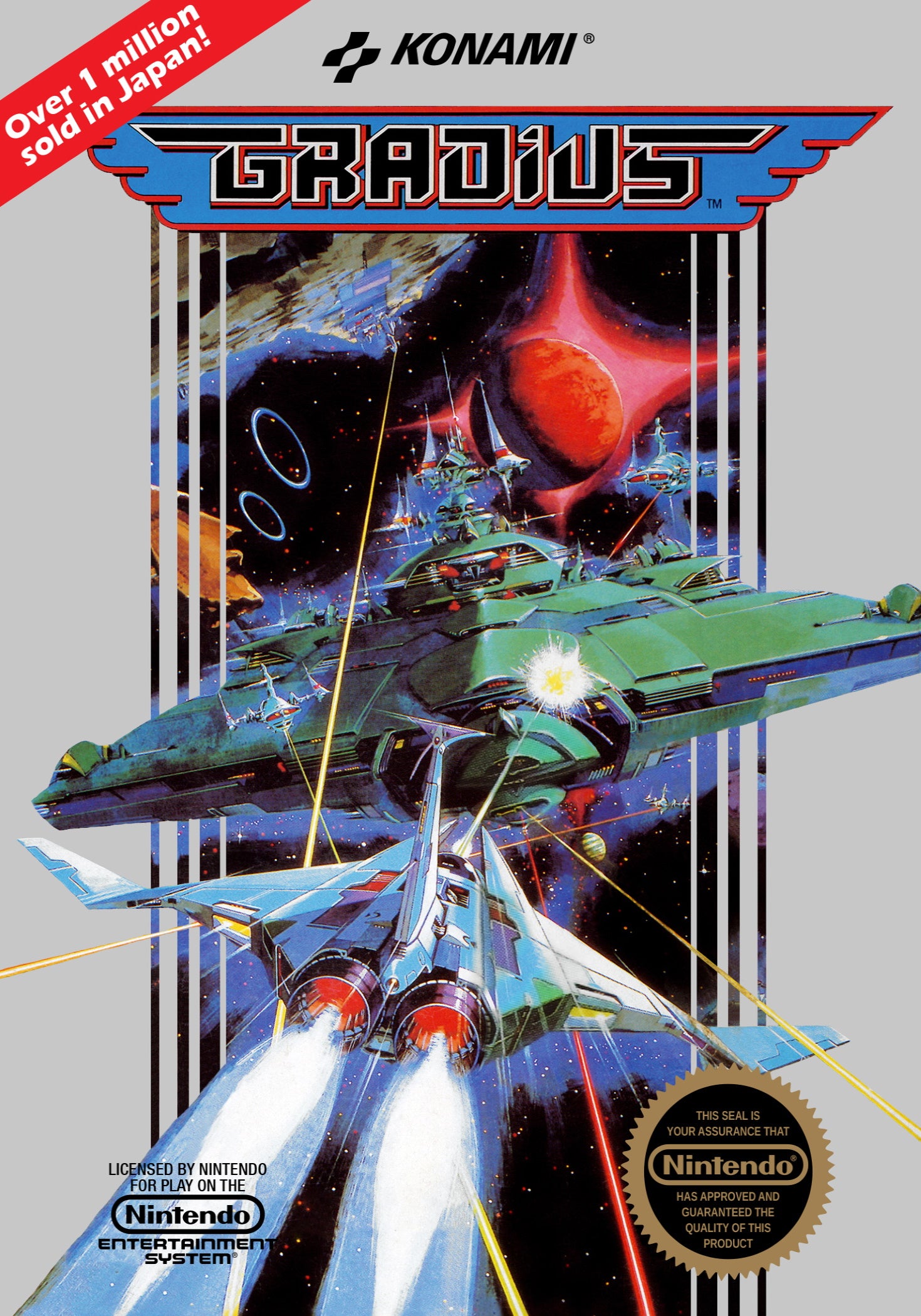 Gradius [5 Screw] - NES