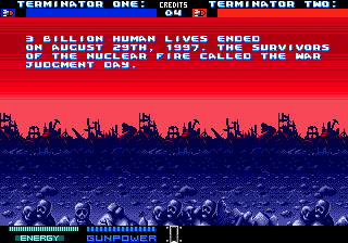 T2 The Arcade Game - Sega Genesis