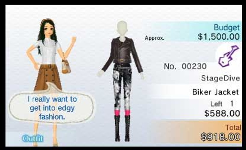 Style Savvy Trendsetters - Nintendo 3DS