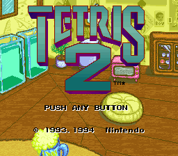 Tetris 2 - Super Nintendo