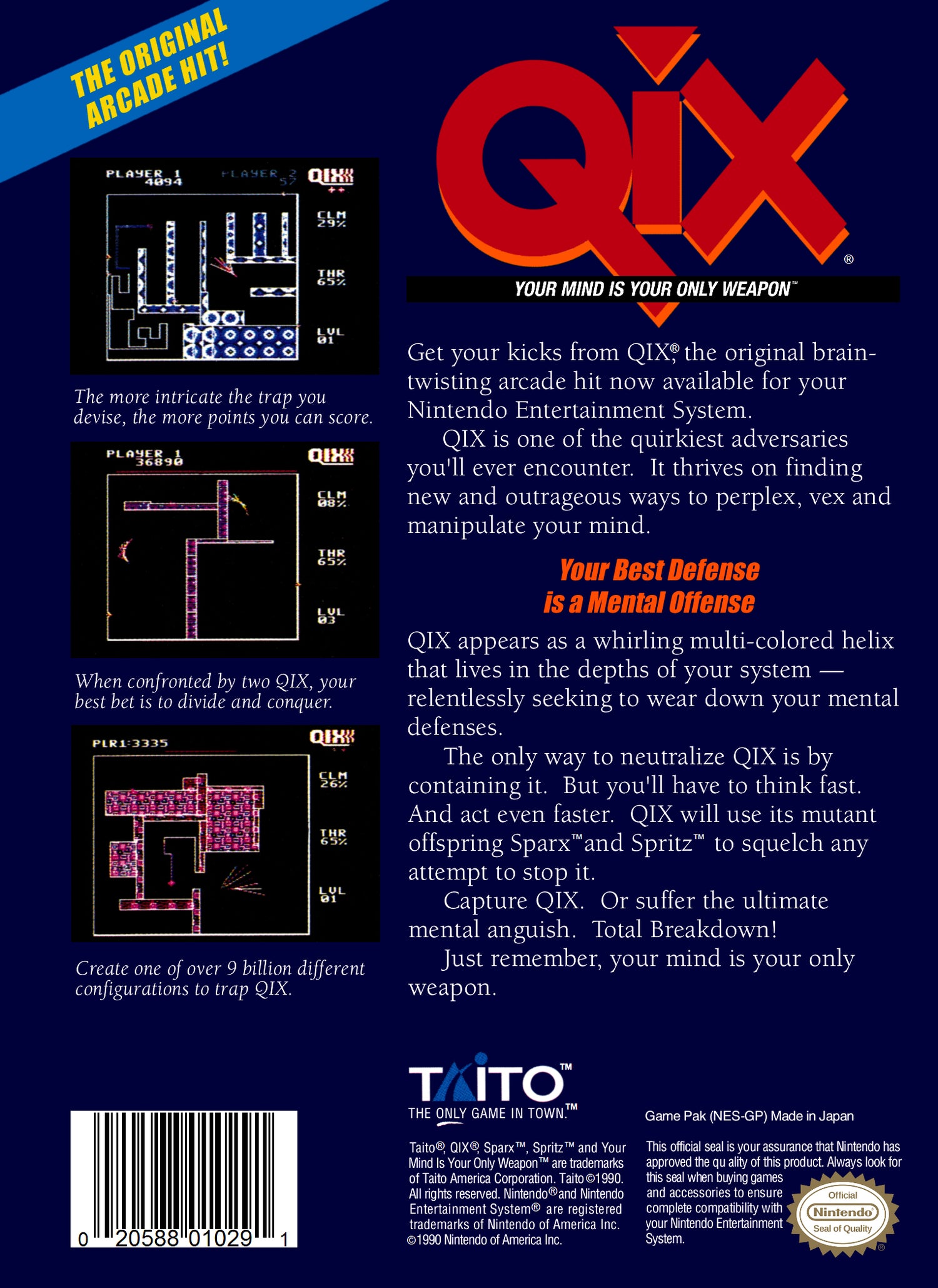 Qix - NES