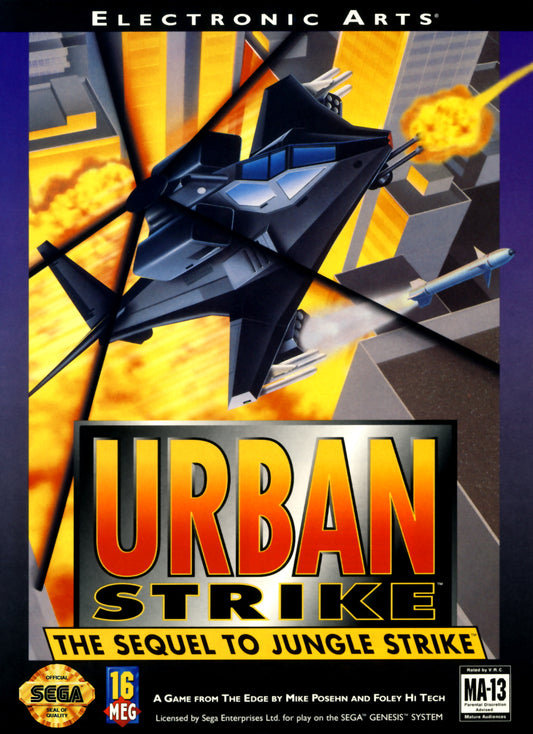 Urban Strike - Sega Genesis - Retro Island Gaming