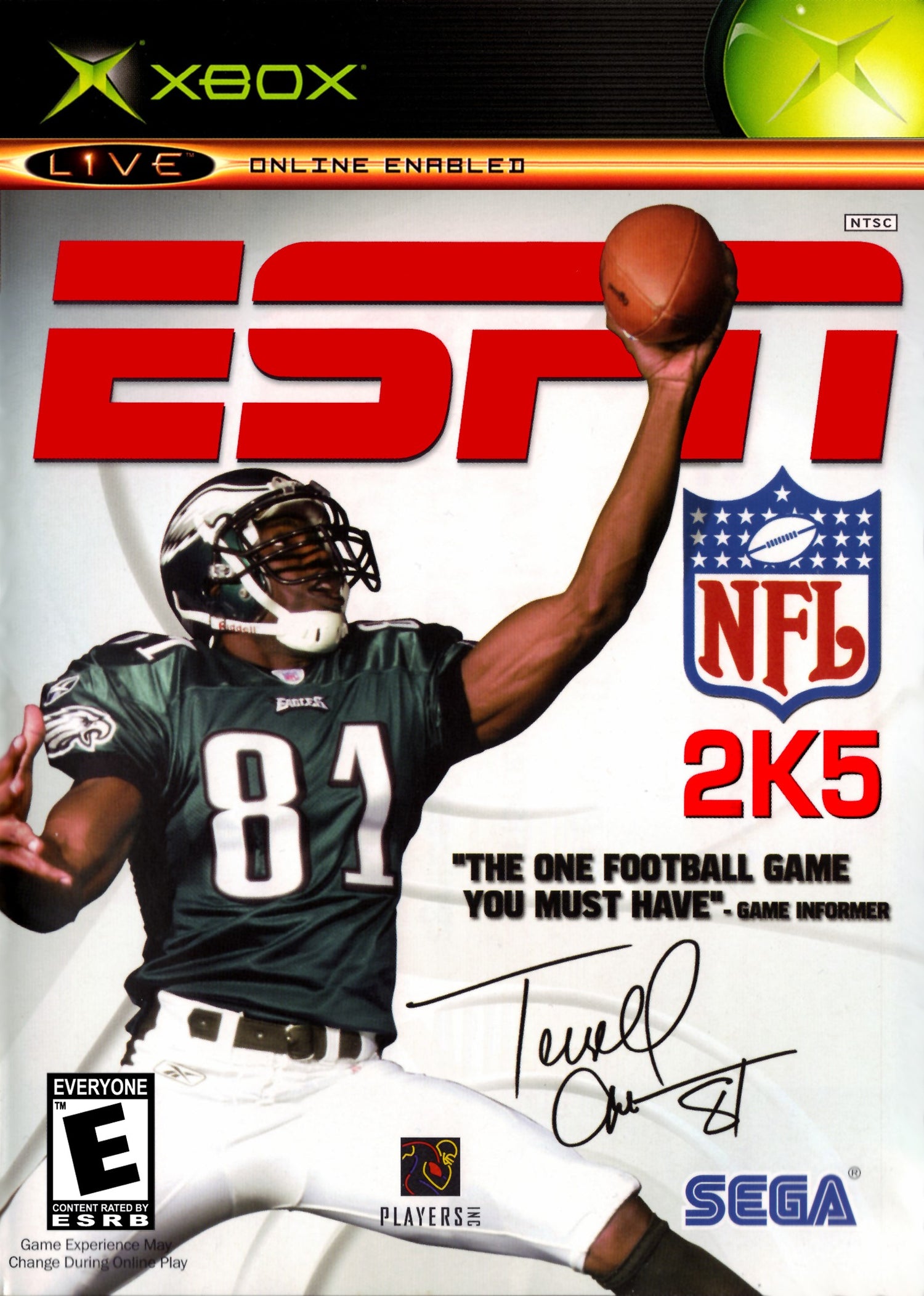 ESPN NFL 2K5 - Xbox