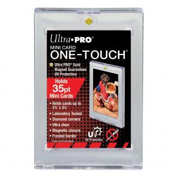 35PT One Touch Mini Card UV Magnetic Holder - Ultra PRO - Retro Island Gaming