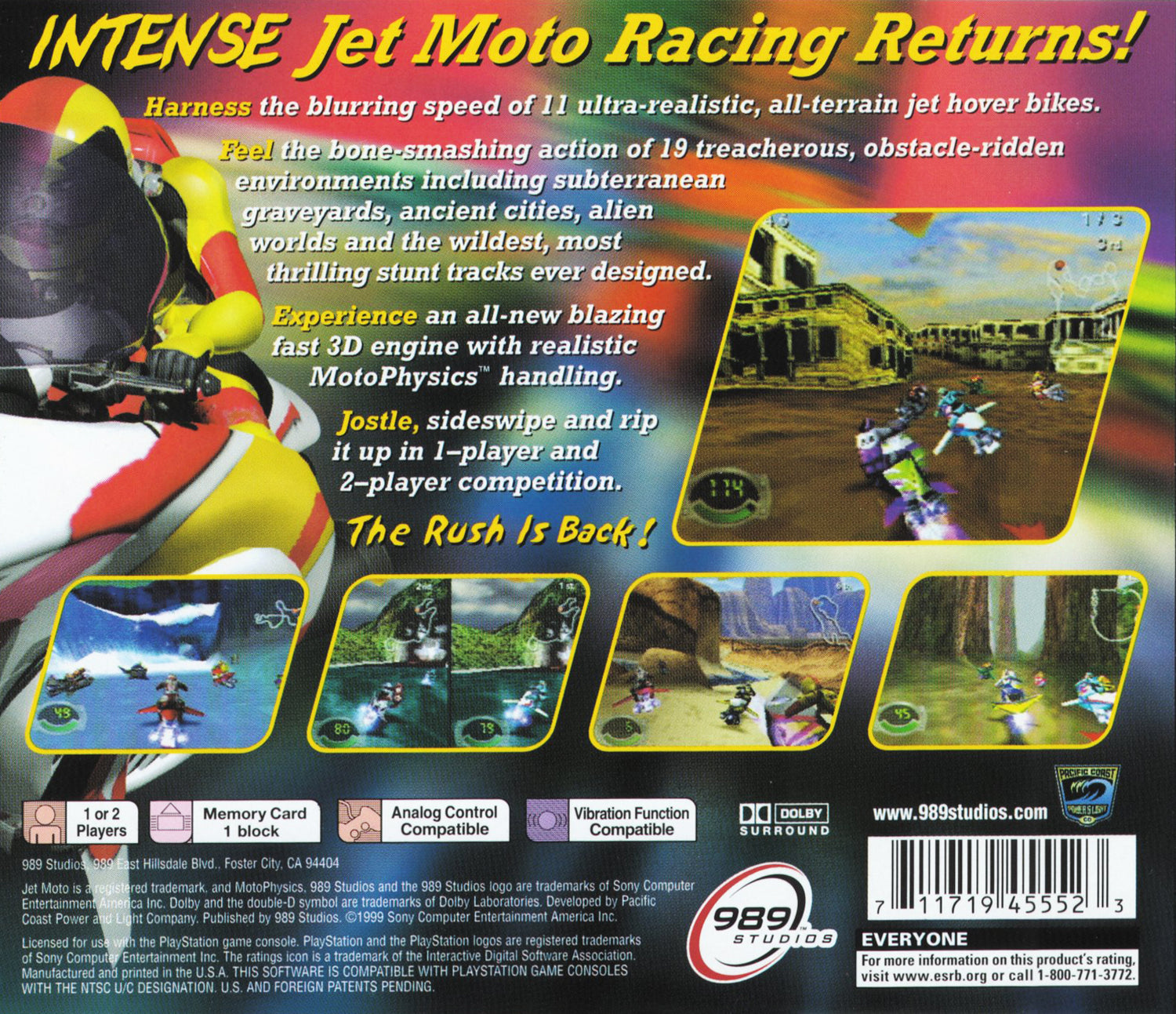 Jet Moto 3 - Playstation