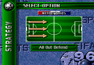 FIFA 96 - Sega Genesis