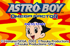 Astro Boy: Omega Factor - PAL GameBoy Advance