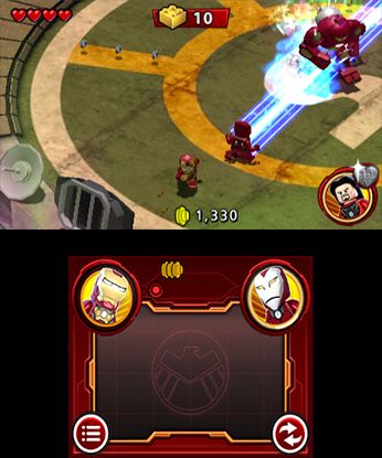 LEGO Marvel Super Heroes: Universe in Peril - Nintendo DS