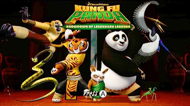 Kung Fu Panda Showdown of the Legendary Legends - Wii U