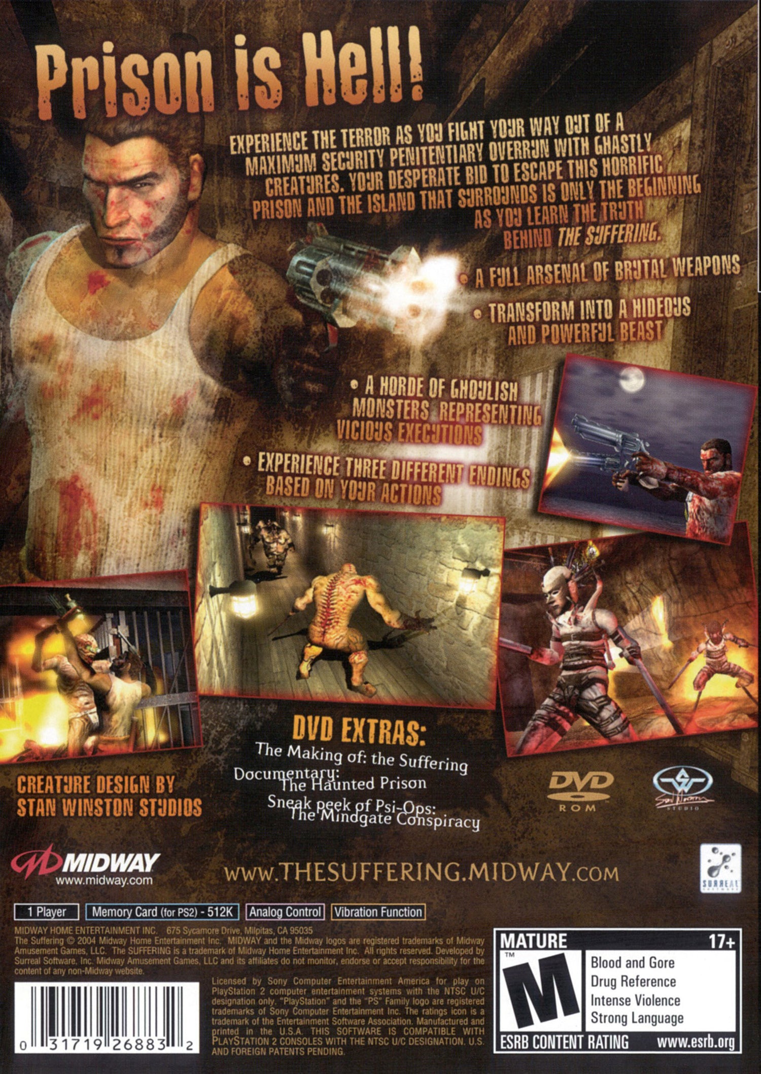 The Suffering - Playstation 2