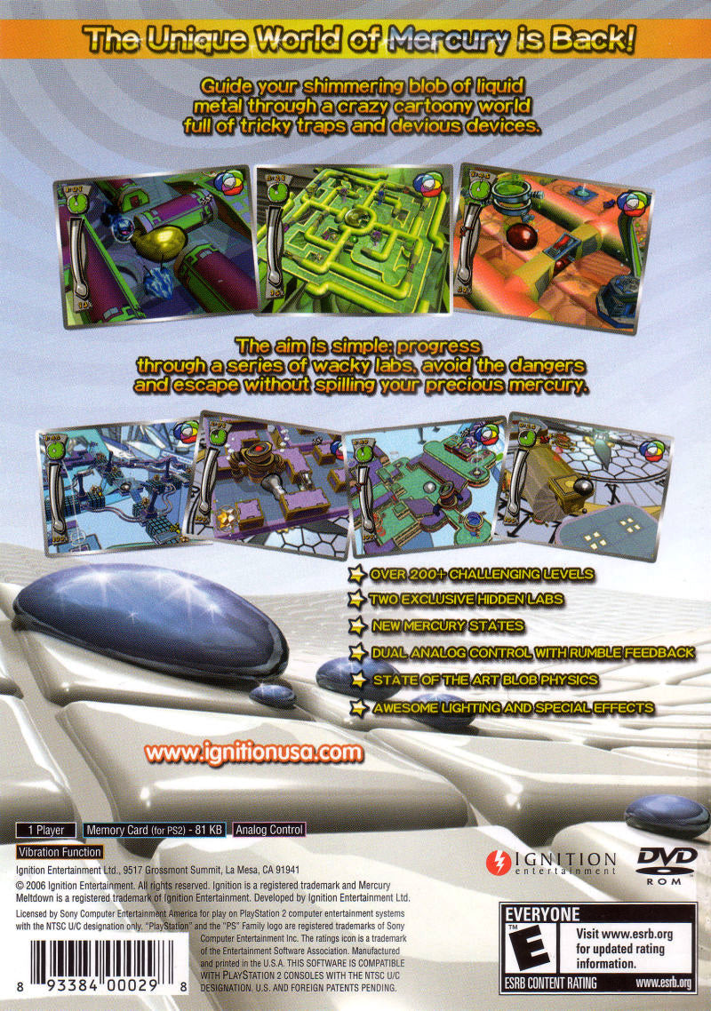 Mercury Meltdown Remix - Playstation 2