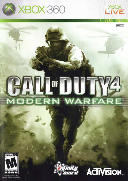 Call of Duty 4 Modern Warfare - Xbox 360 - Retro Island Gaming