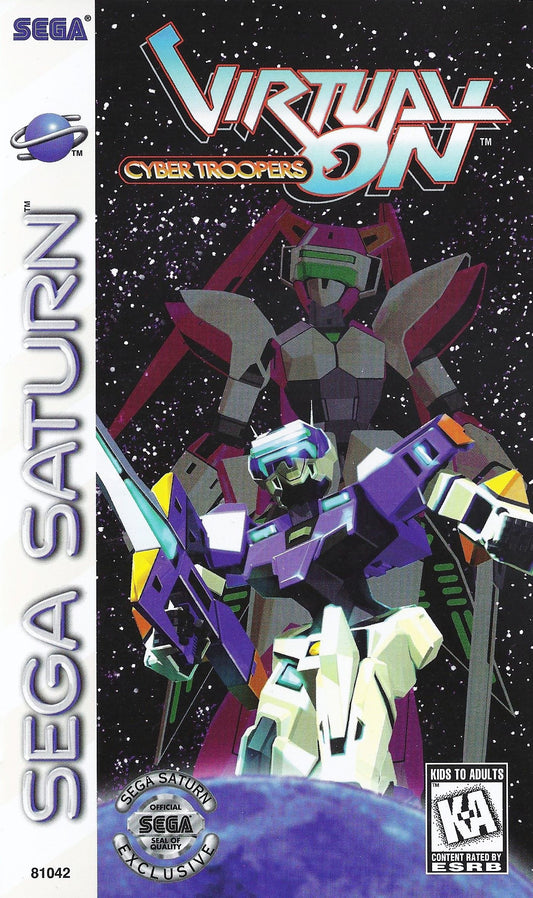 Virtual-On Cyber Troopers - Sega Saturn - Retro Island Gaming