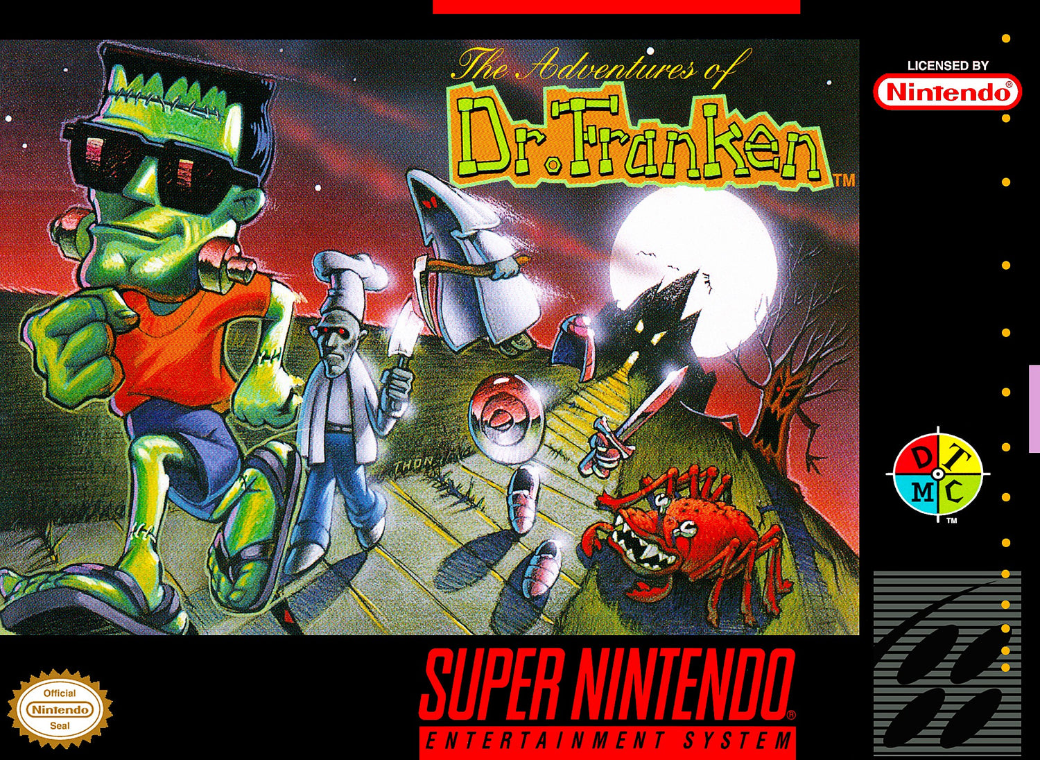 Adventures of Dr Franken - Super Nintendo