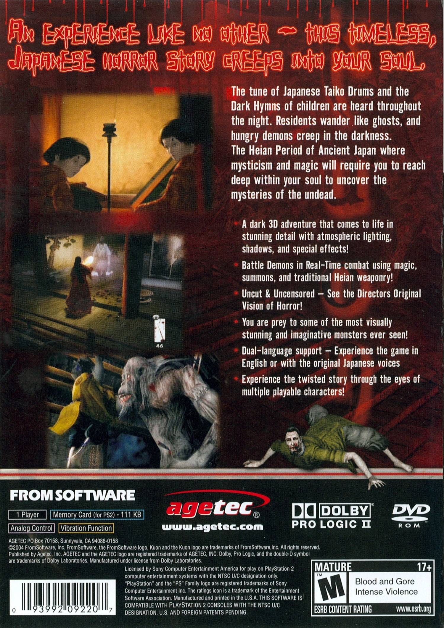 Kuon - Playstation 2