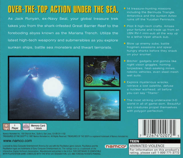 Treasures of the Deep - Playstation