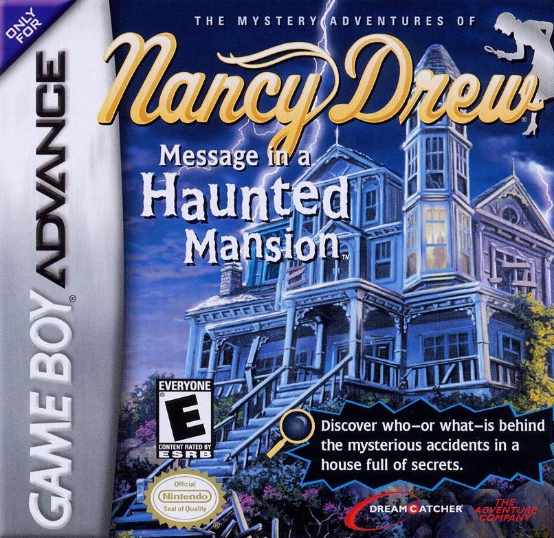Nancy Drew Message in a Haunted Mansion - GameBoy Advance