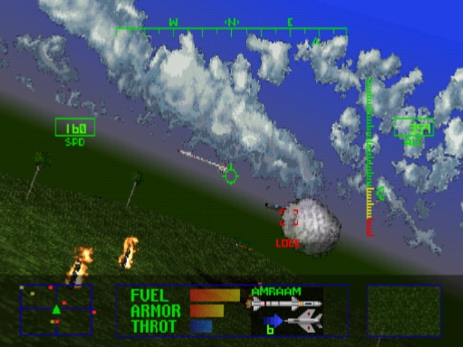Agile Warrior - JP Playstation