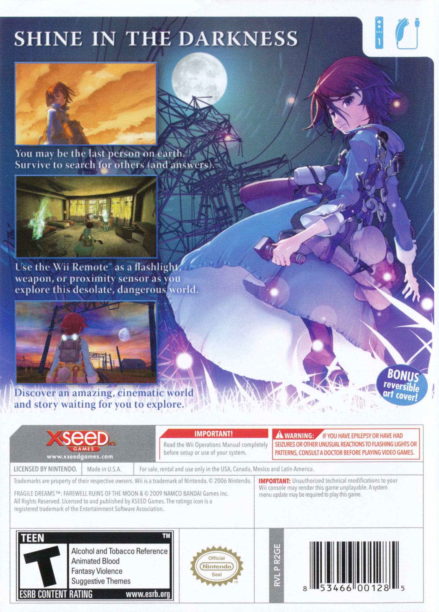 Fragile Dreams: Farewell Ruins of The Moon - Wii