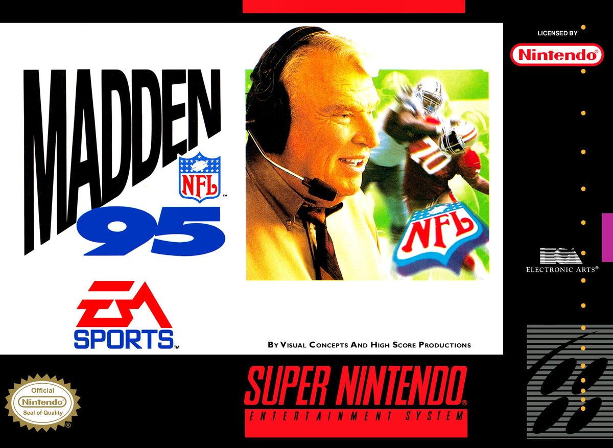 Madden NFL '95 - Super Nintendo