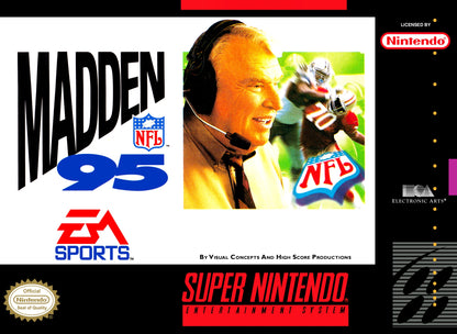 Madden NFL '95 - Super Nintendo