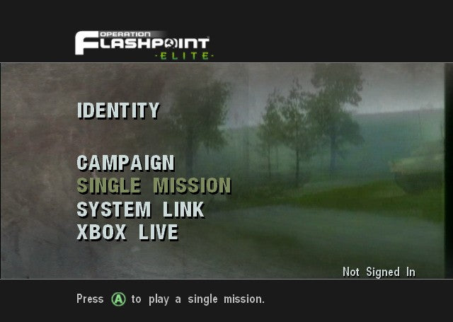 Operation Flashpoint Elite - Xbox