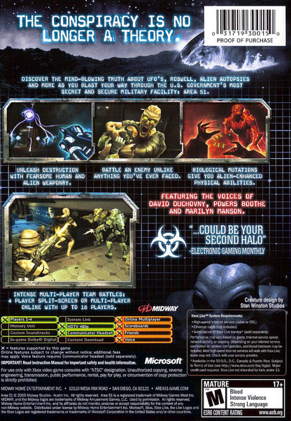 Area 51 - Xbox - Retro Island Gaming
