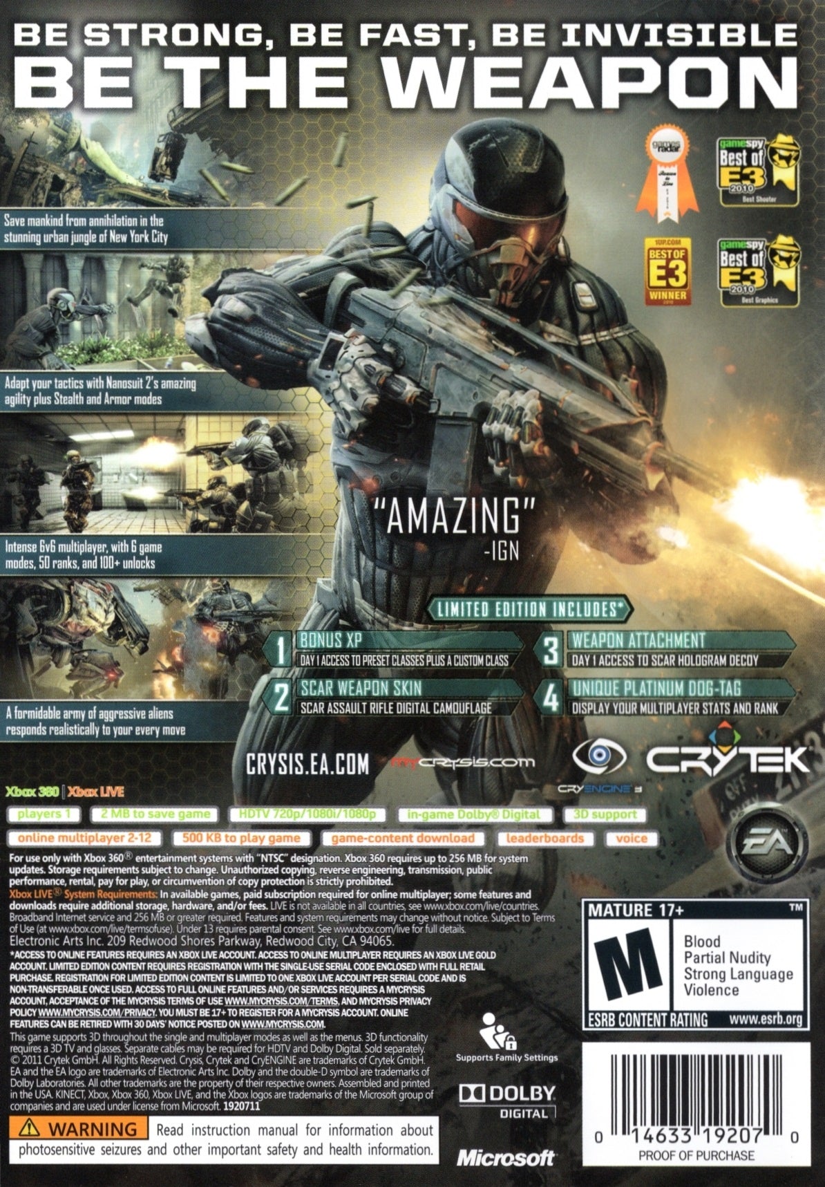 Crysis 2 - Xbox 360