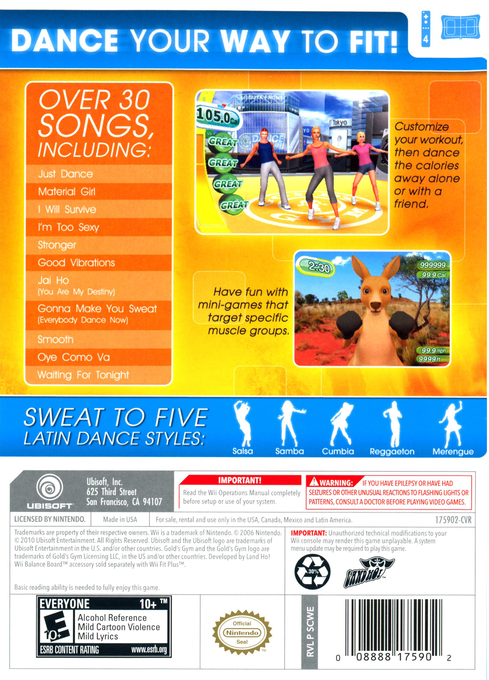 Gold's Gym Dance Workout - Wii