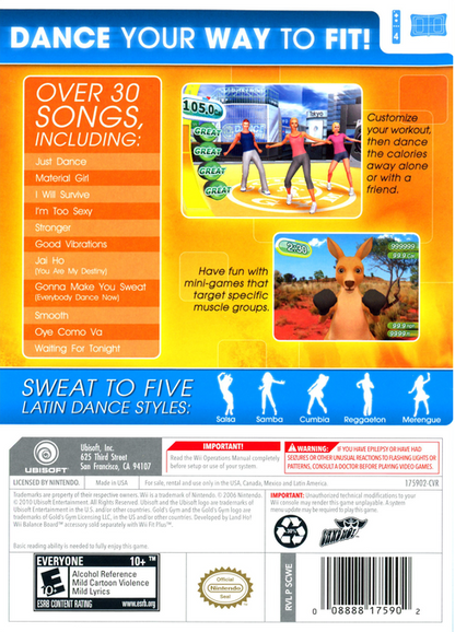 Gold's Gym Dance Workout - Wii