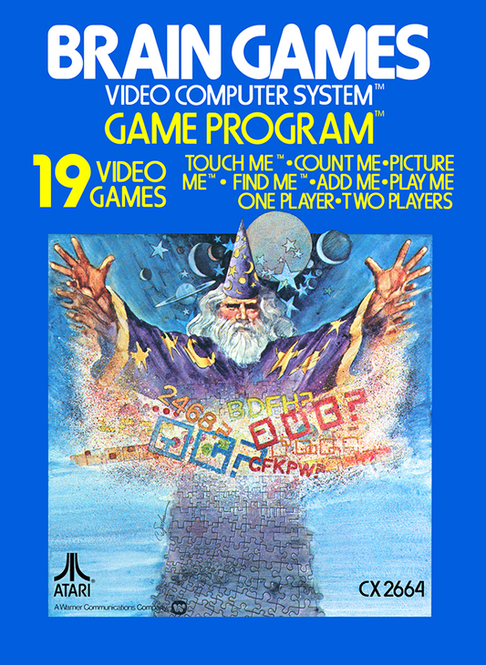 Brain Games - Atari 2600 - Retro Island Gaming