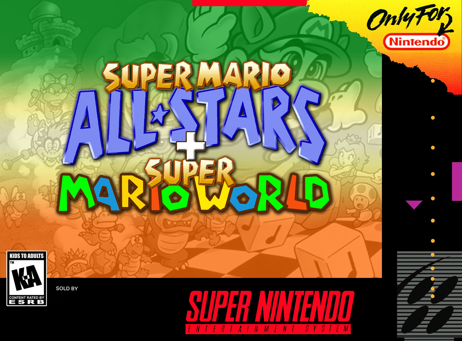 Super Mario All-Stars and Super Mario World - Super Nintendo