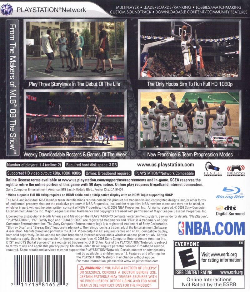 NBA 09 The Inside - Playstation 3