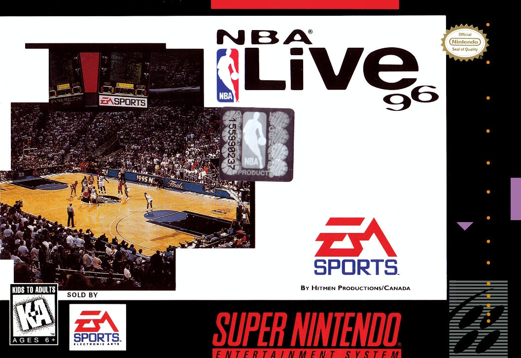 NBA Live 96 - Super Nintendo