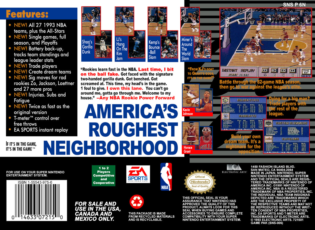 NBA Showdown - Super Nintendo