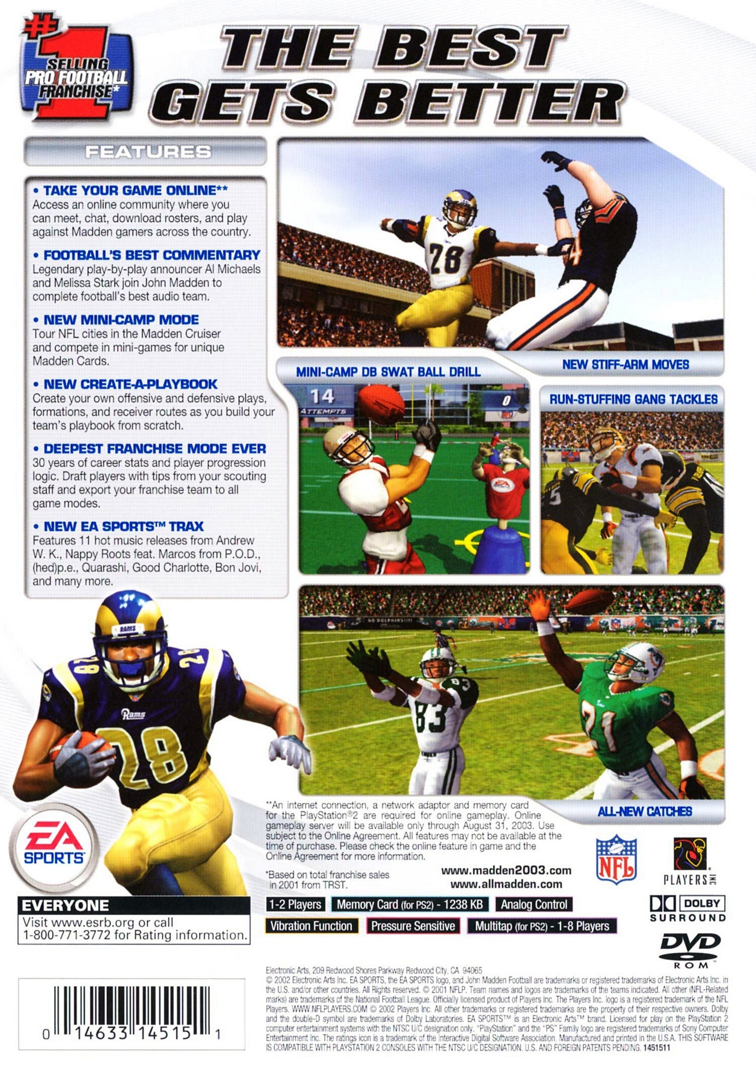 Madden 2003 - Playstation 2