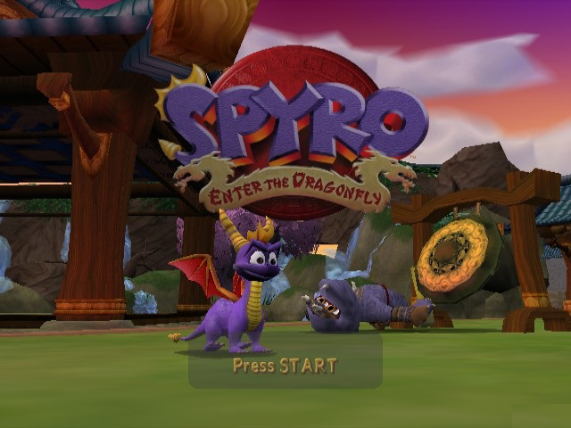 Spyro Enter the Dragonfly - Gamecube