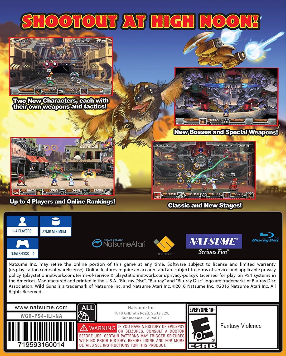 Wild Guns Reloaded - Playstation 4
