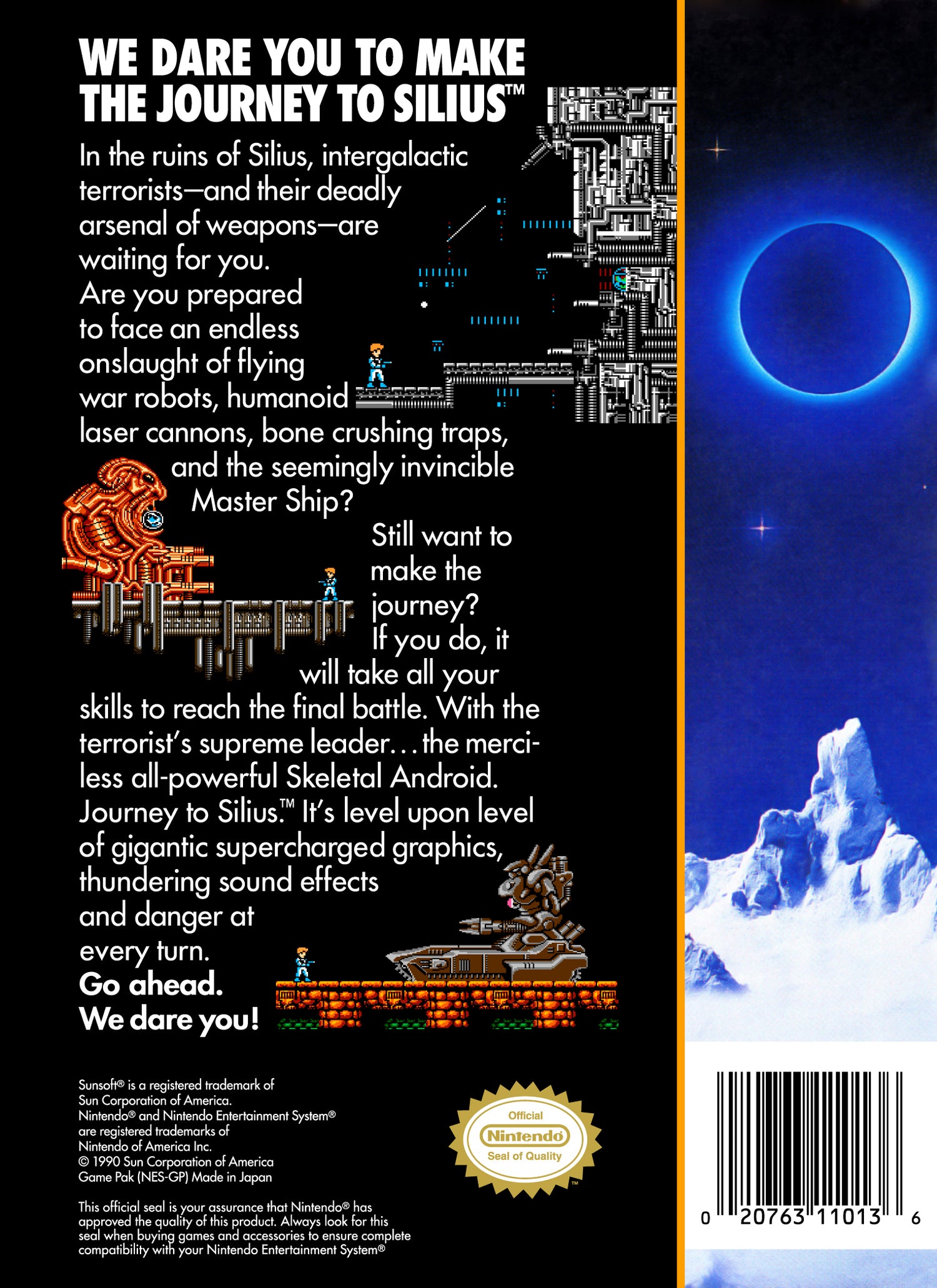 Journey to Silius - NES