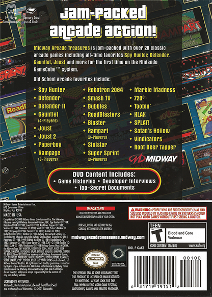 Midway Arcade Treasures - Gamecube