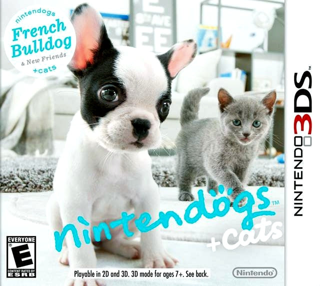 Nintendogs + Cats: French Bulldog & New Friends - Nintendo 3DS
