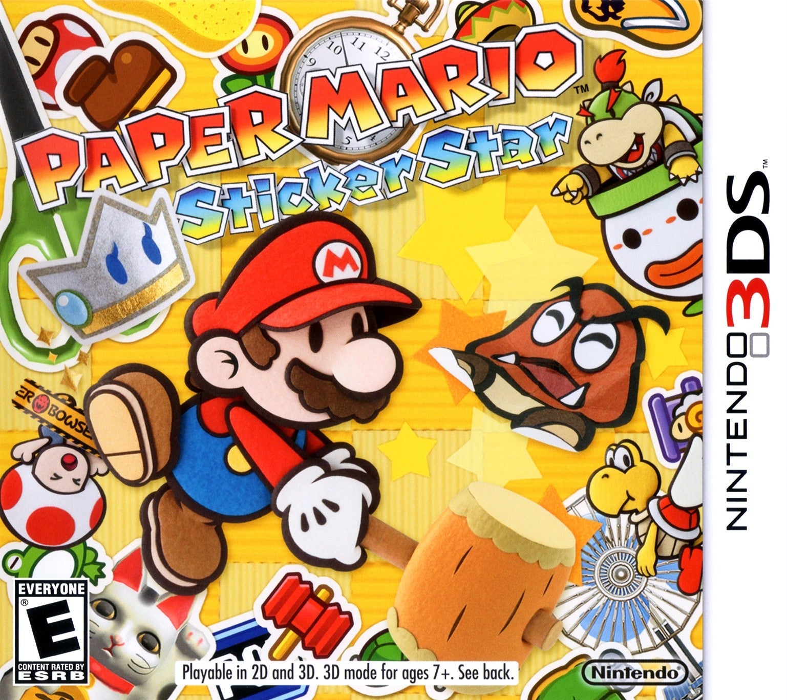 Paper Mario: Sticker Star - Nintendo 3DS - Retro Island Gaming