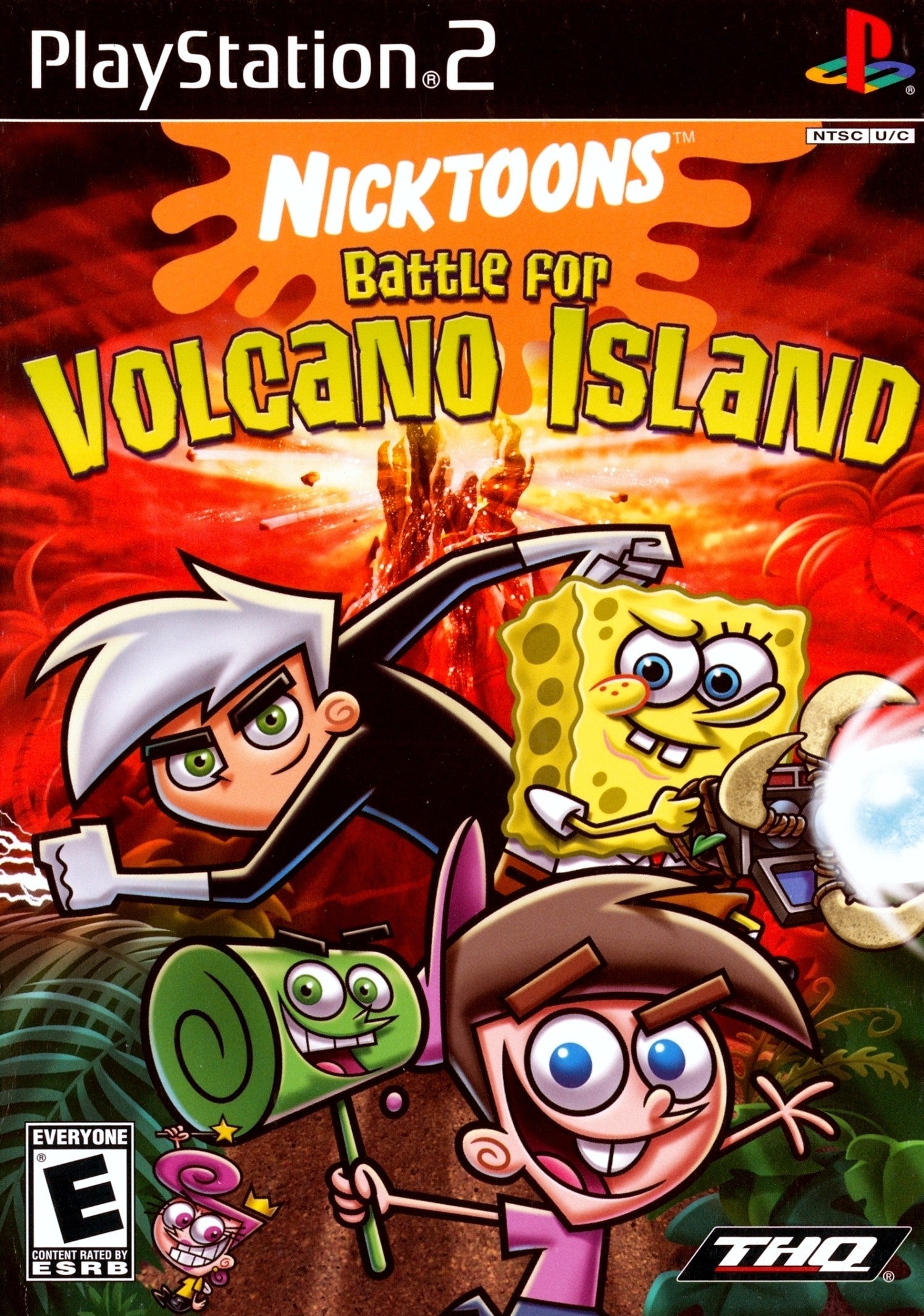 Nicktoons Battle for Volcano Island - Playstation 2