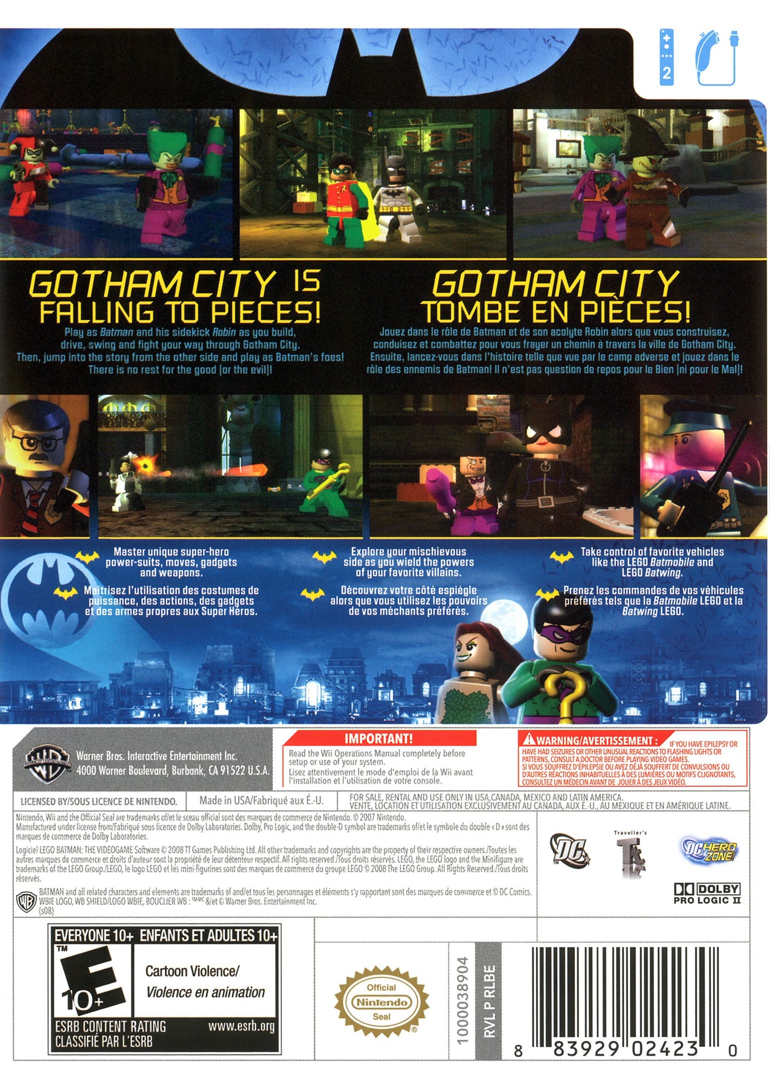 LEGO Batman The Videogame - Wii